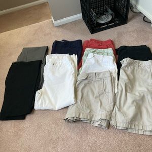 Spring summer pants and shorts bundle